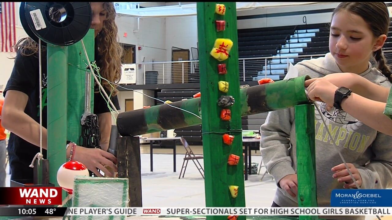 Young engineers in the making at Eisenhower High School